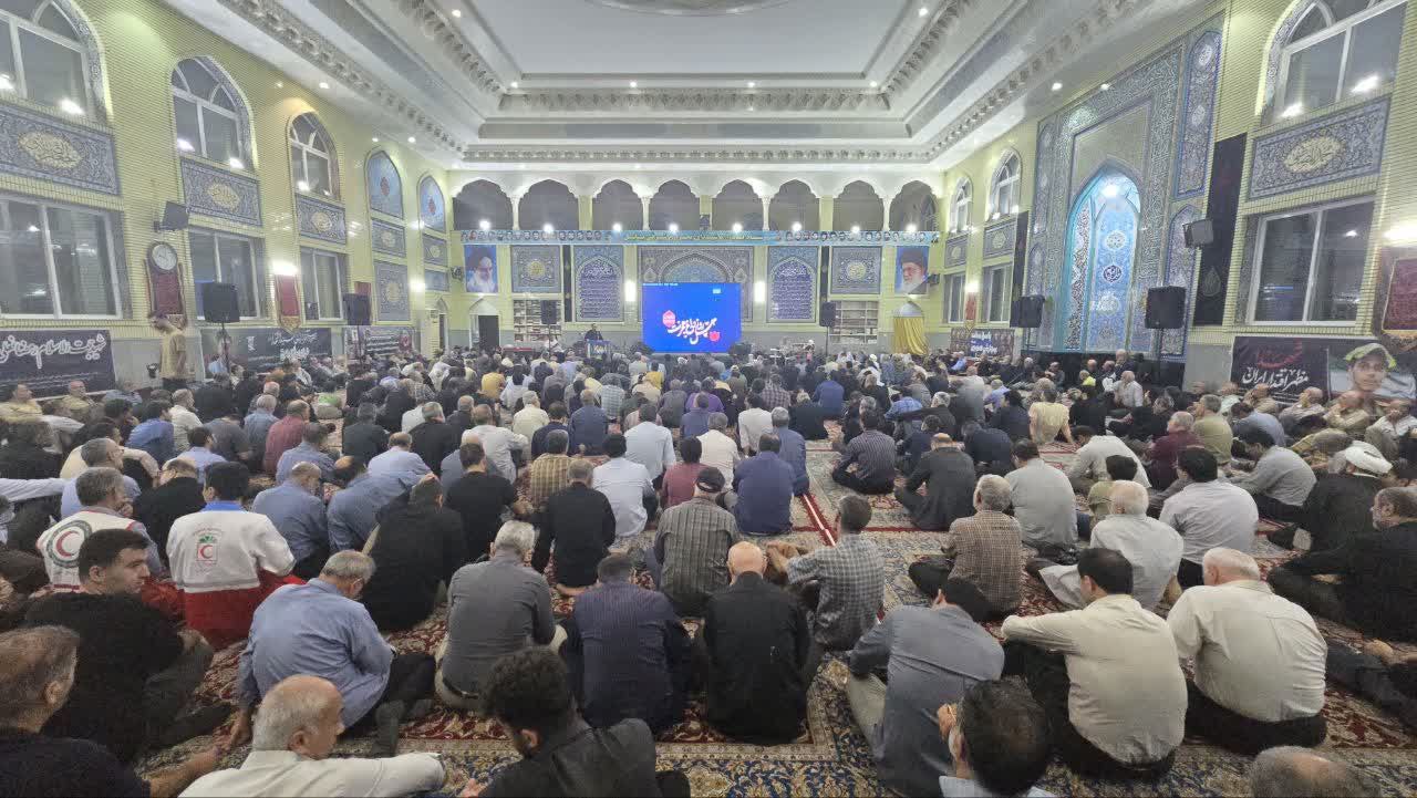 مراسم اربعین شهدای اقتدار بابل